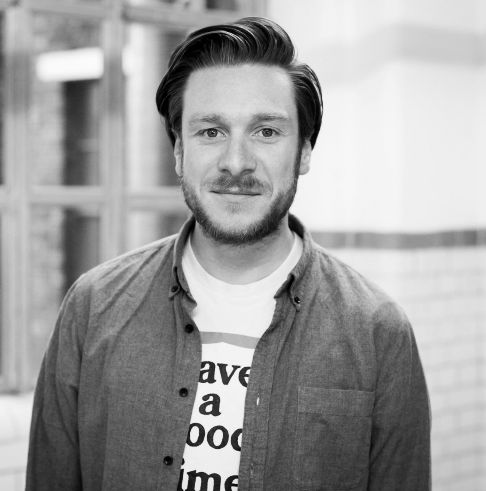 A headshot of Ben Harwood - creative director at Feed agency